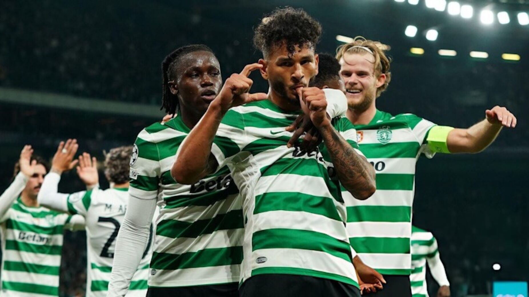 Sporting dominador despacha Club Brugge e está perto do playoff