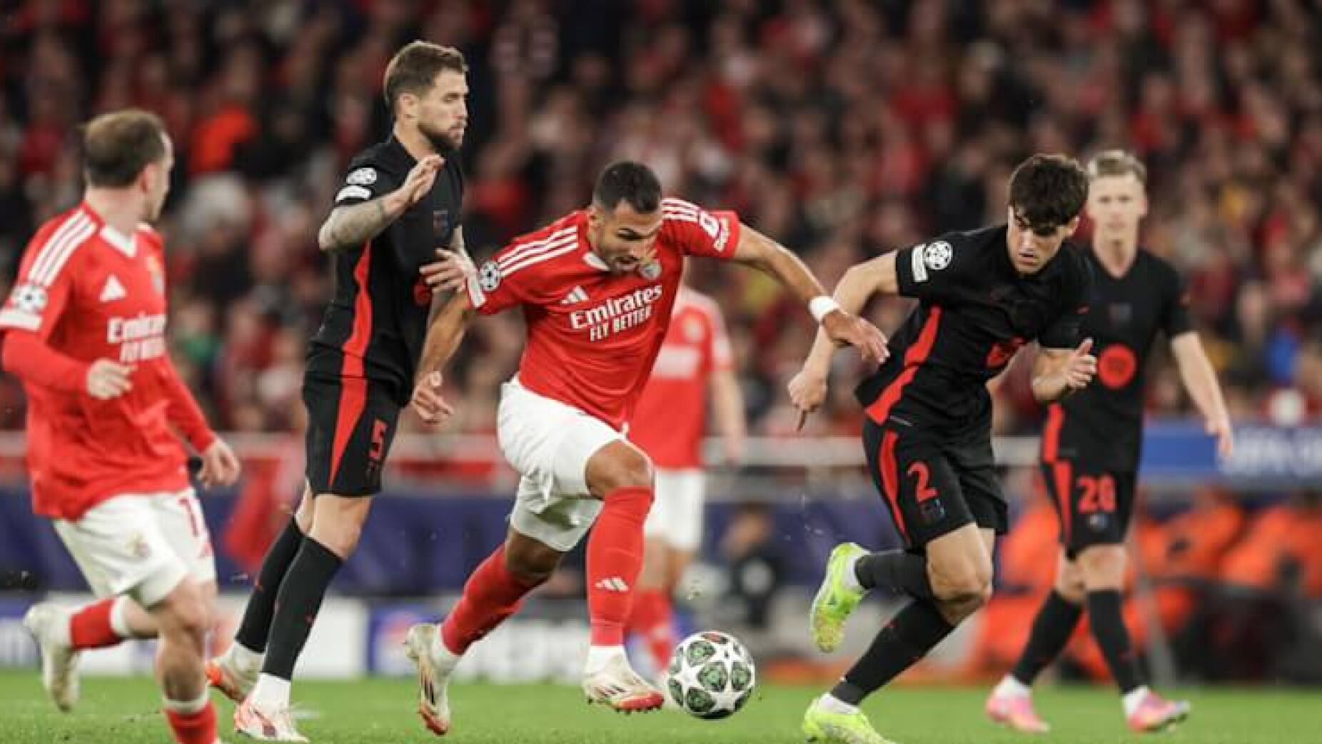 Adjunto de Anselmi no Benfica-Barça? A foto que está a dar polémica