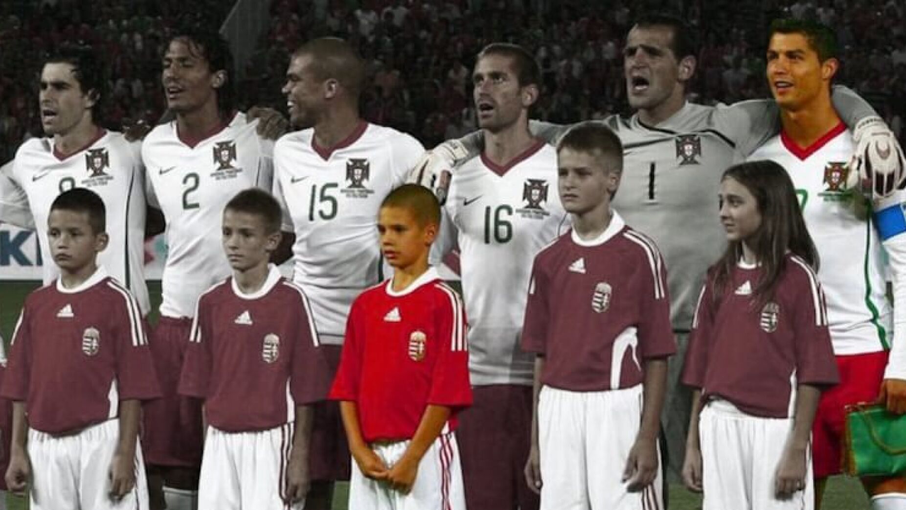 Ronaldo vai defrontar este menino húngaro 16 anos depois