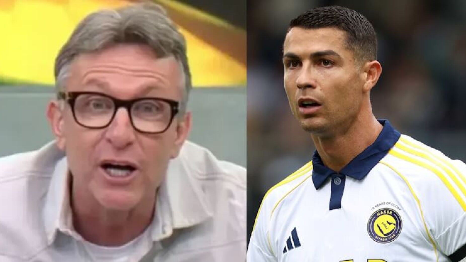 Falou mal de Ronaldo muitas vezes mas ficou rendido com gesto do português
