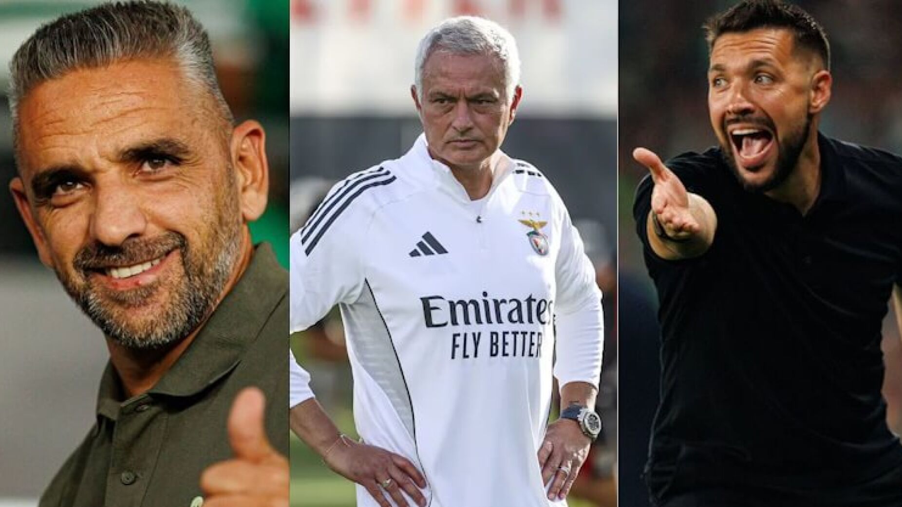Comentador da CMTV: "Mourinho dá 10-1 a Farioli e a Rui Borges"
