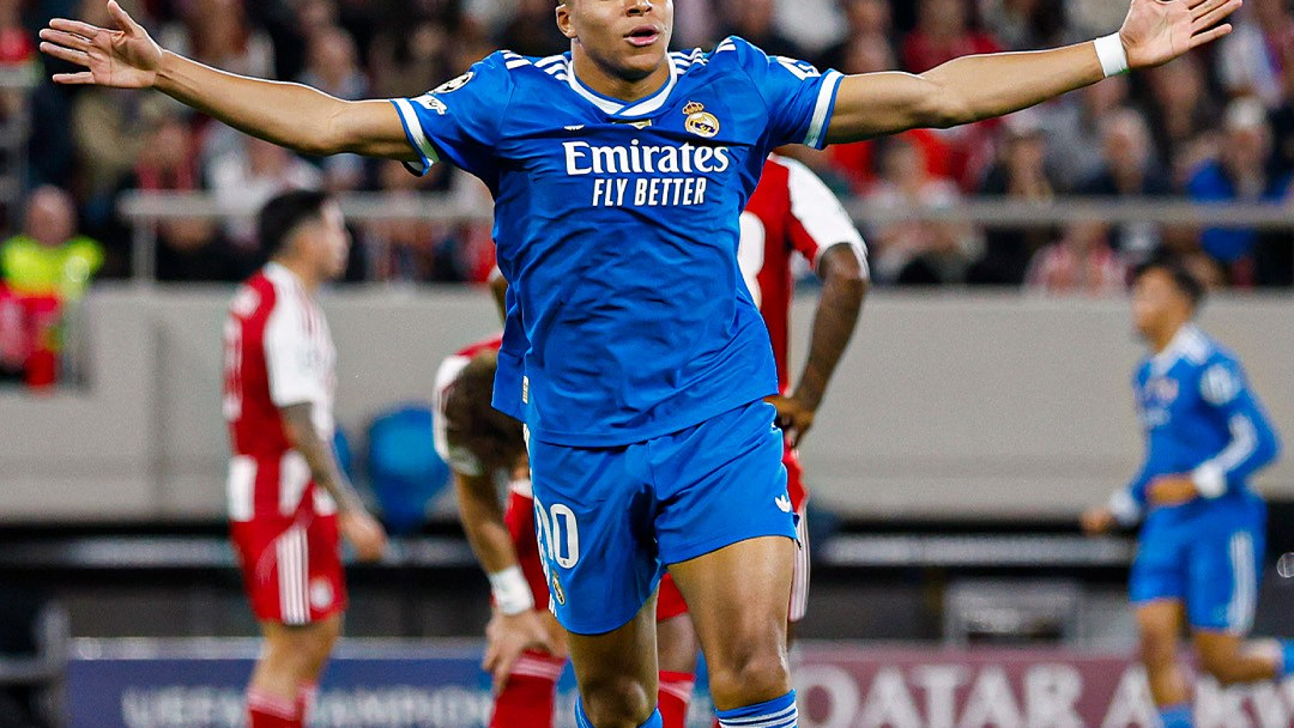 Mbappé a três golos de igualar recorde histórico de Cristiano Ronaldo no Real Madrid