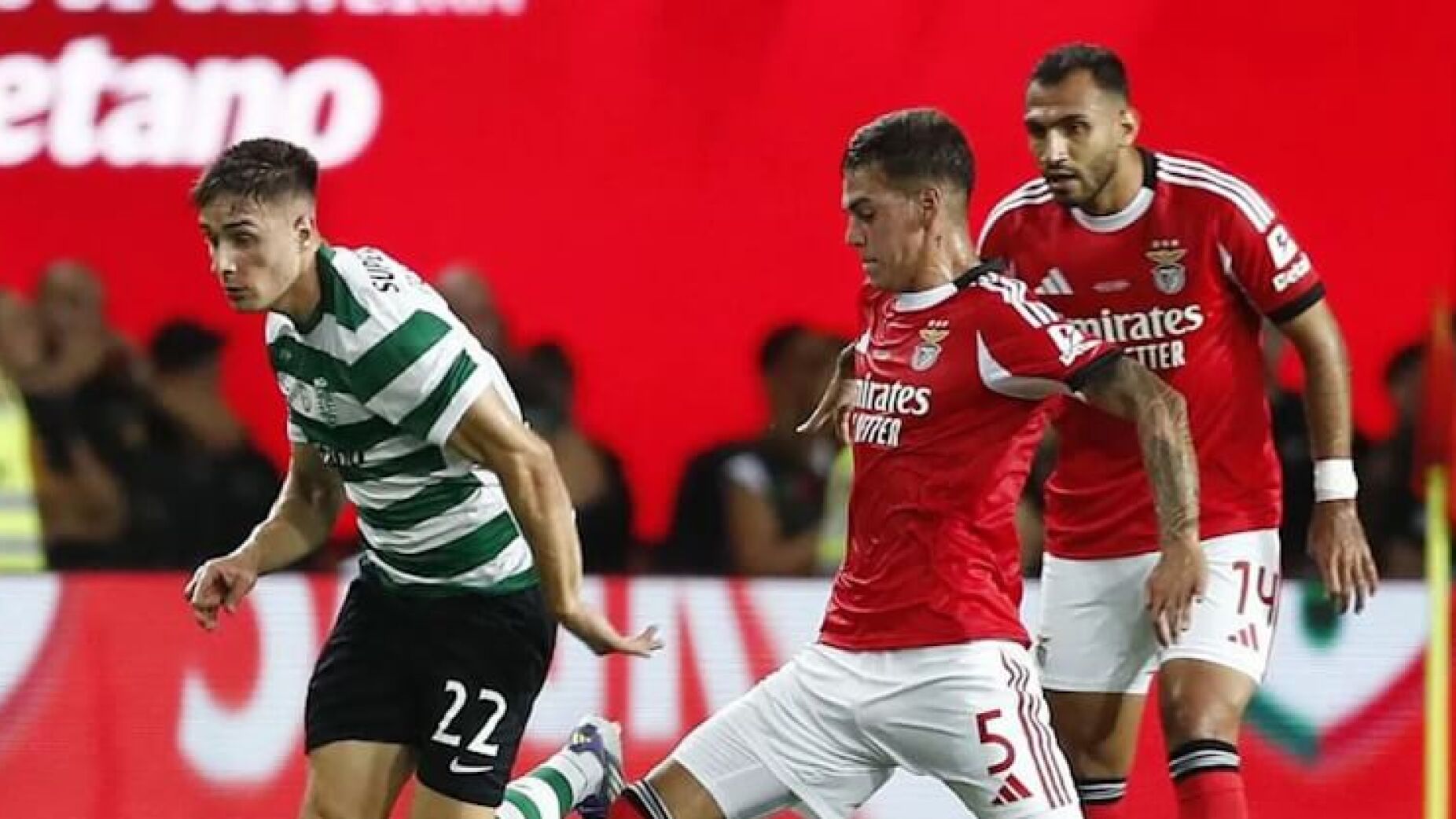 A jogada de Barrenechea que encantou os adeptos do Benfica