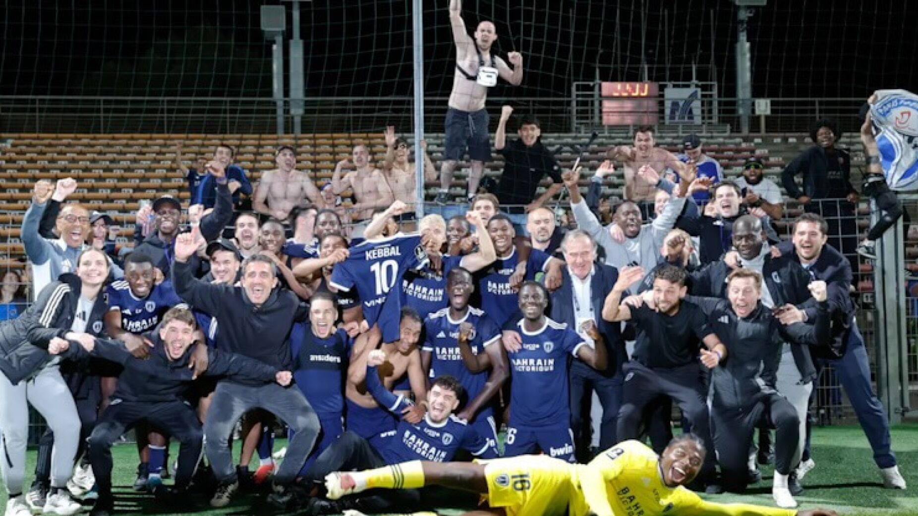 Paris FC de regresso à Ligue 1, 46 anos depois