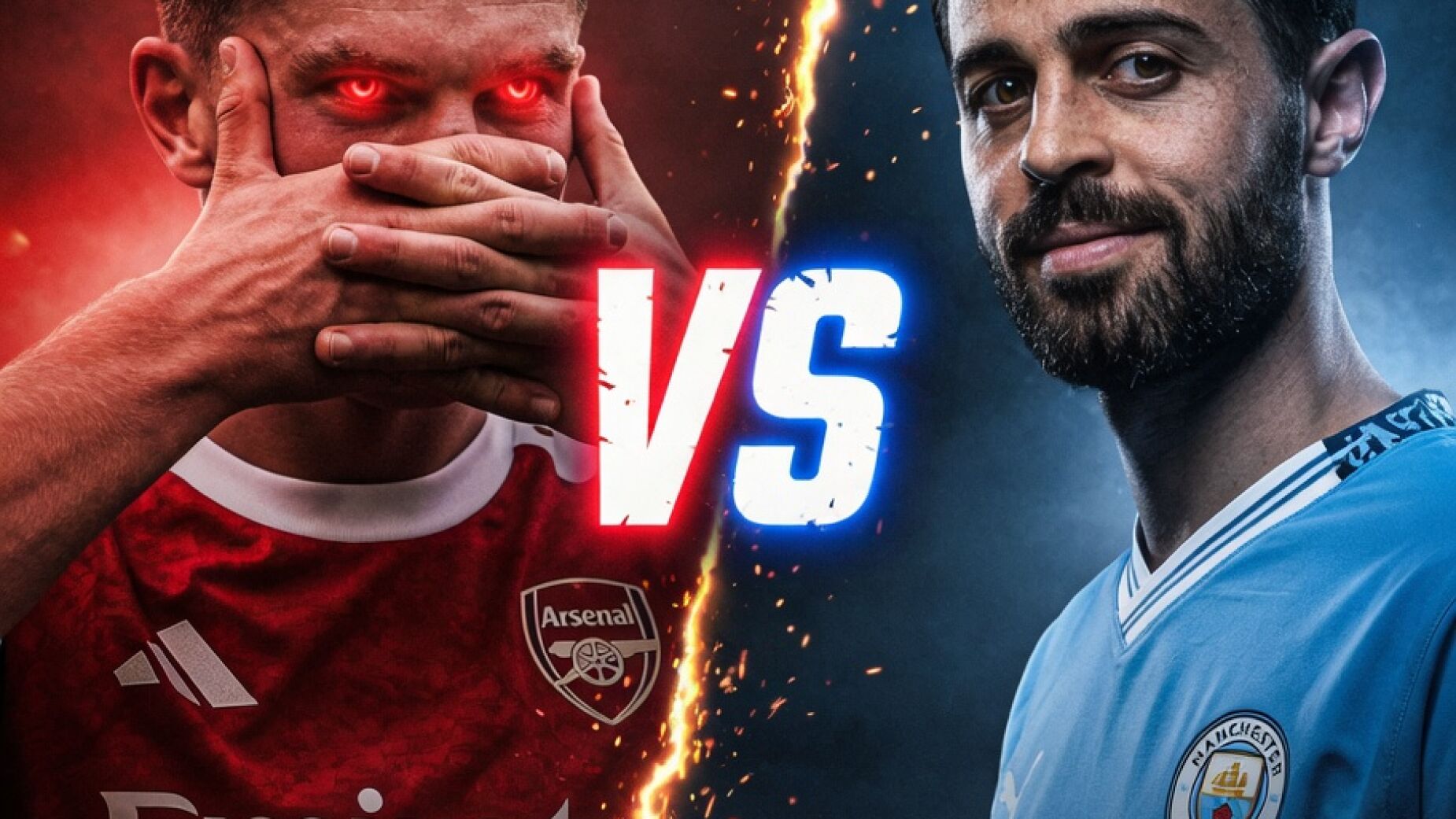Manchester City-Arsenal hoje &agrave;s 16h30 &mdash; pode decidir o t&iacute;tulo ingl&ecirc;s. Arsenal cheio de lesionados, Bernardo Silva na despedida