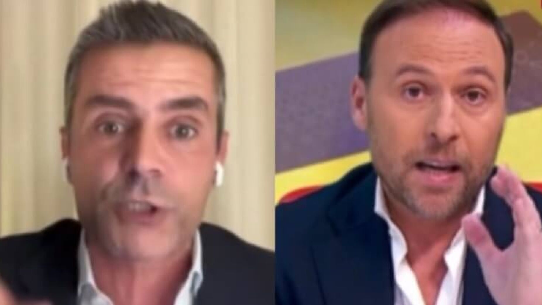 Peixeirada entre Tiago Silva e Marco Pina acaba com ameaças e insultos (VÍDEO)