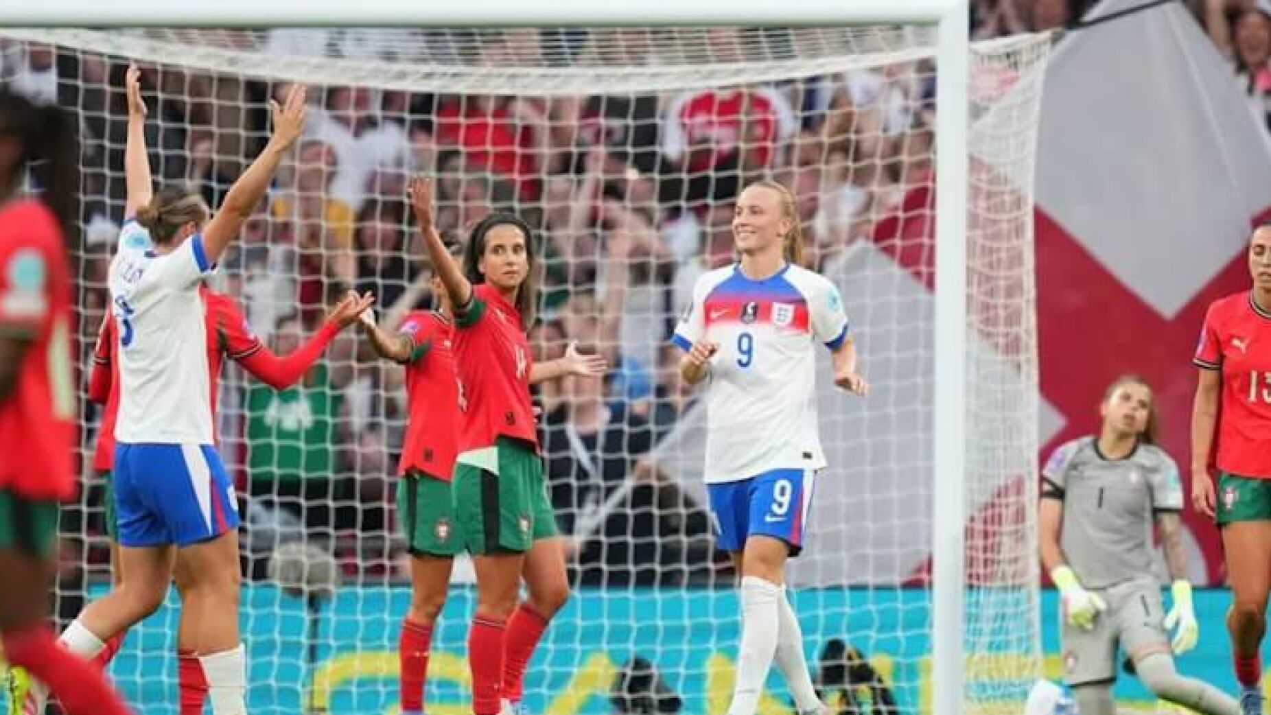 Portugal atropelado pela Inglaterra na Liga das Nações feminina