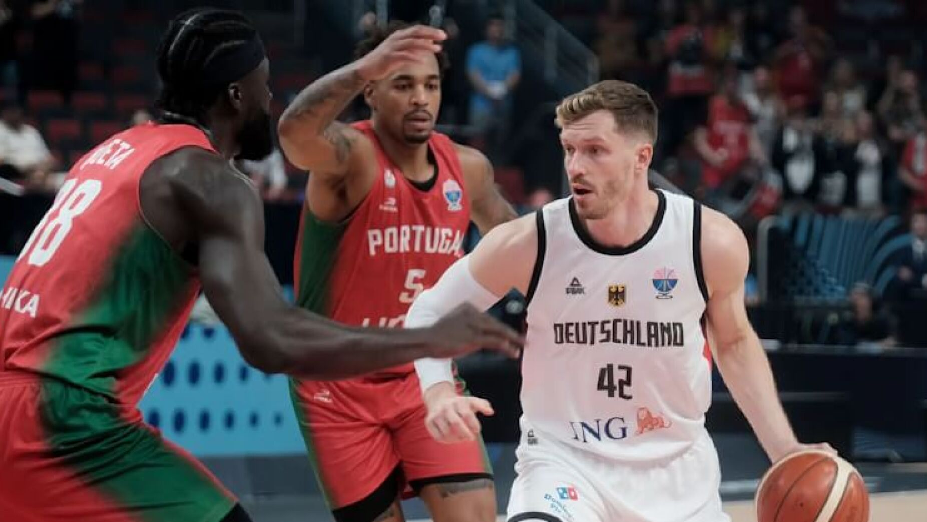 Eurobasket: Portugal cai de pé diante da campeã do mundo Alemanha
