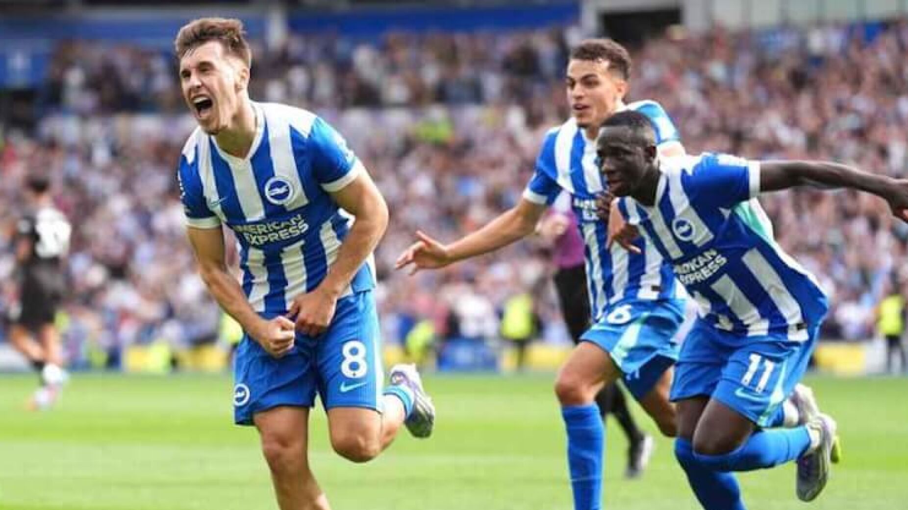De mal a pior: City perde diante do Brighton com golo dedicado a Jota