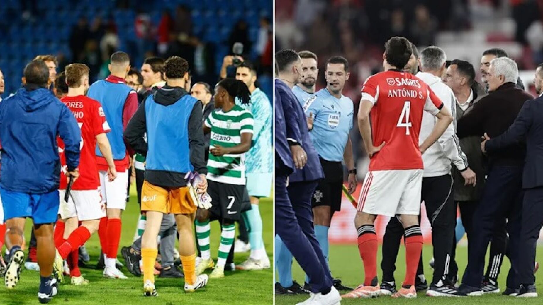 FPF revela as notas dos árbitros do Sta Clara-Sporting e do Benfica-Casa Pia