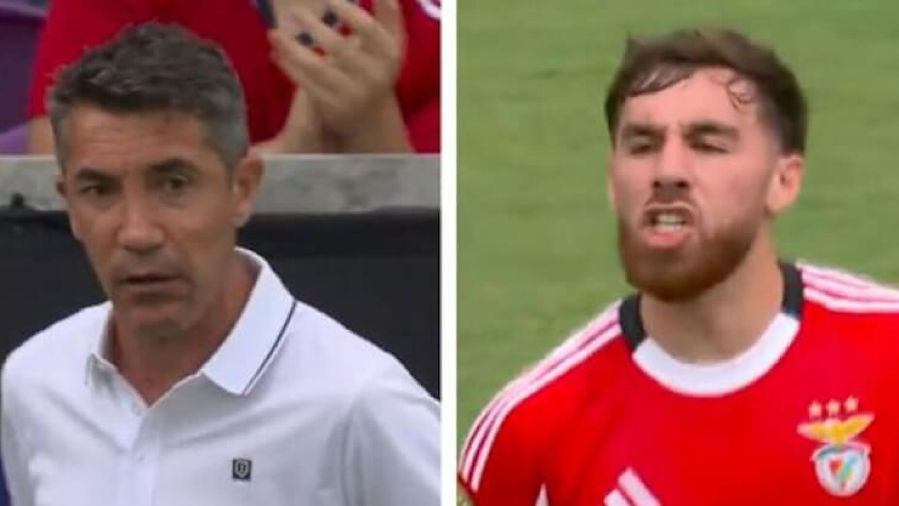 Novas imagens mostram Kokçu no banco a insultar Lage (VÍDEO)
