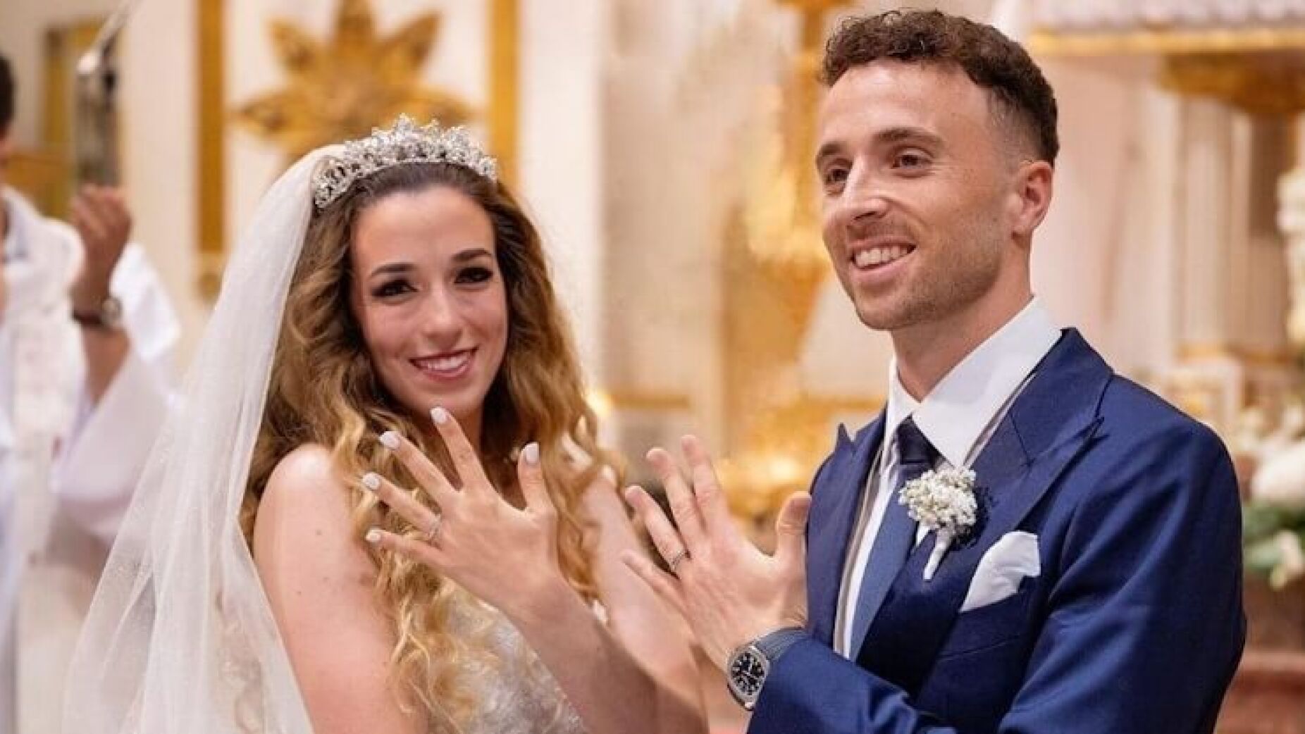 Viúva de Diogo Jota deixa mensagem um mês após o casamento