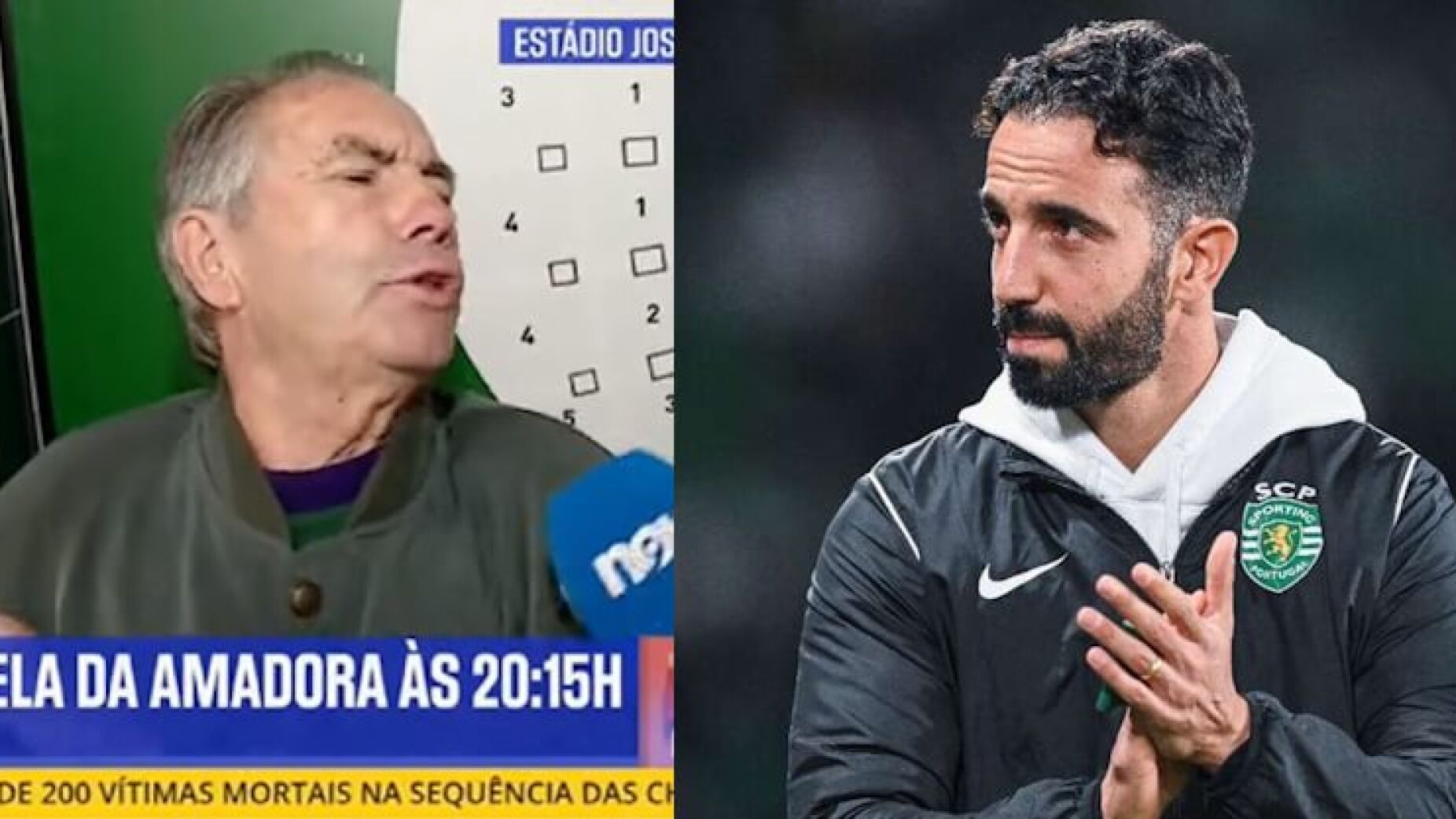 Adepto do Sporting revoltado com Amorim: 'Não tem palavra nem valor'