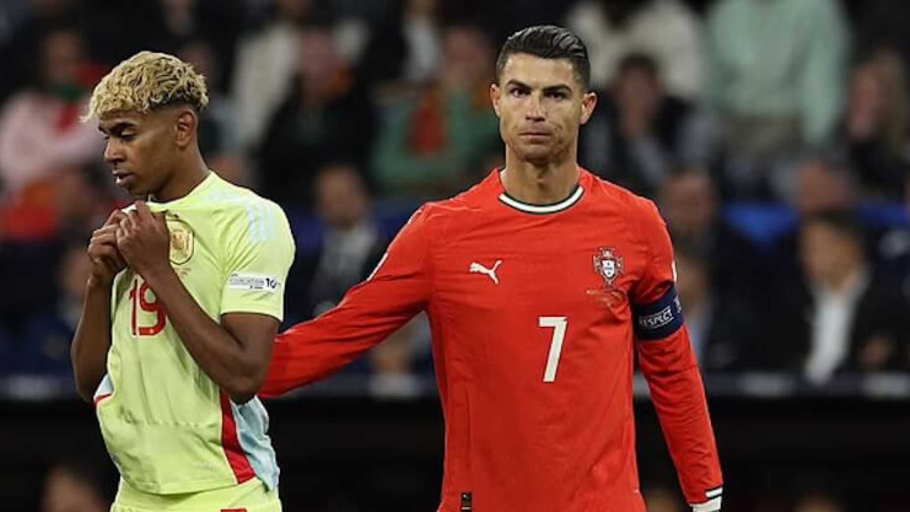 A mensagem de Ronaldo para Yamal após vitória na Liga das Nações