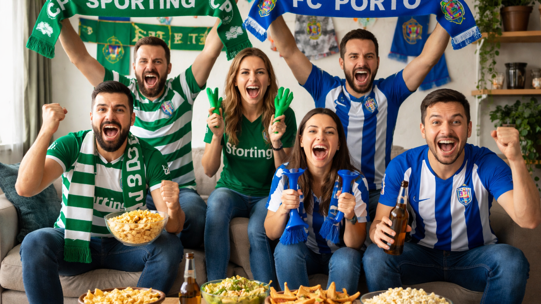 Esta noite pode ser a maior noite do futebol portugu&ecirc;s: Sporting no Emirates, Porto em Nottingham &mdash; em simult&acirc;neo