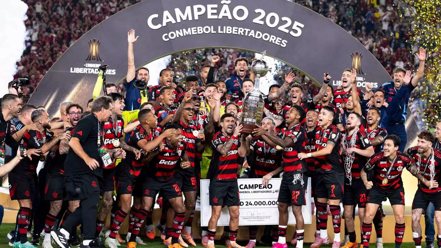 Flamengo Garante Lugar no Mundial de Clubes 2029: Vit&oacute;ria na Libertadores Fecha Primeira Vaga Sul-Americana