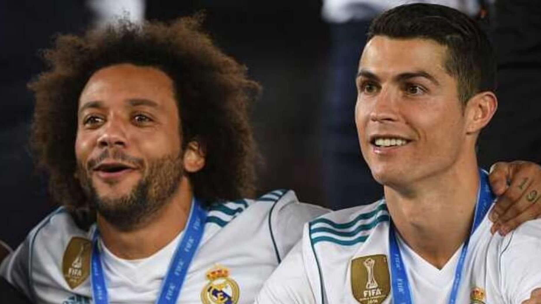 A reação emotiva de Ronaldo ao fim de carreira do amigo Marcelo