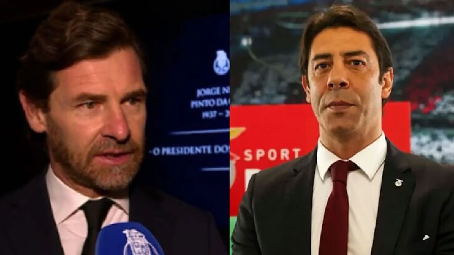 Villas-Boas aperta com Rui Costa e propõe fim da Taça da Liga