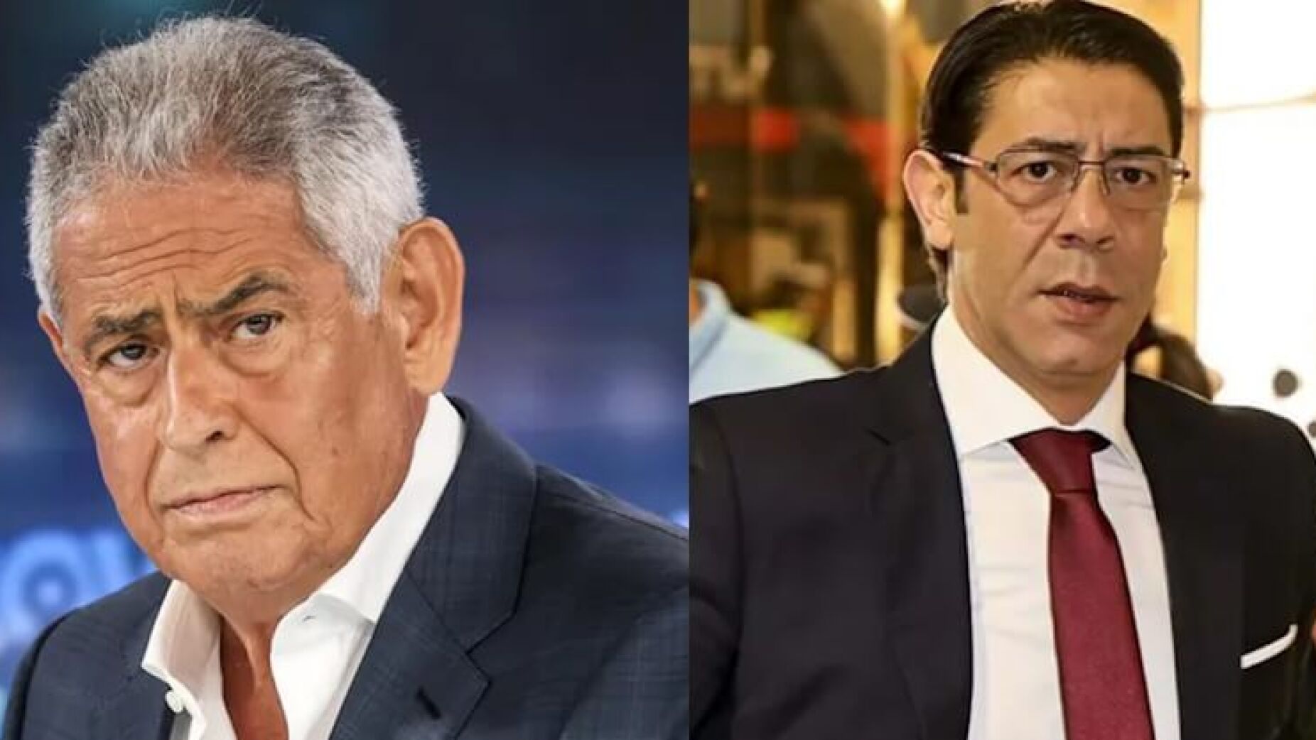 Vieira irrita-se com palavras de Rui Costa e solta palavrão em direto