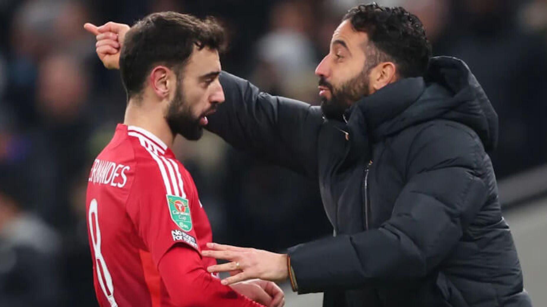 Bruno Fernandes reage a tirada de Amorim que foi arrasado em Inglaterra