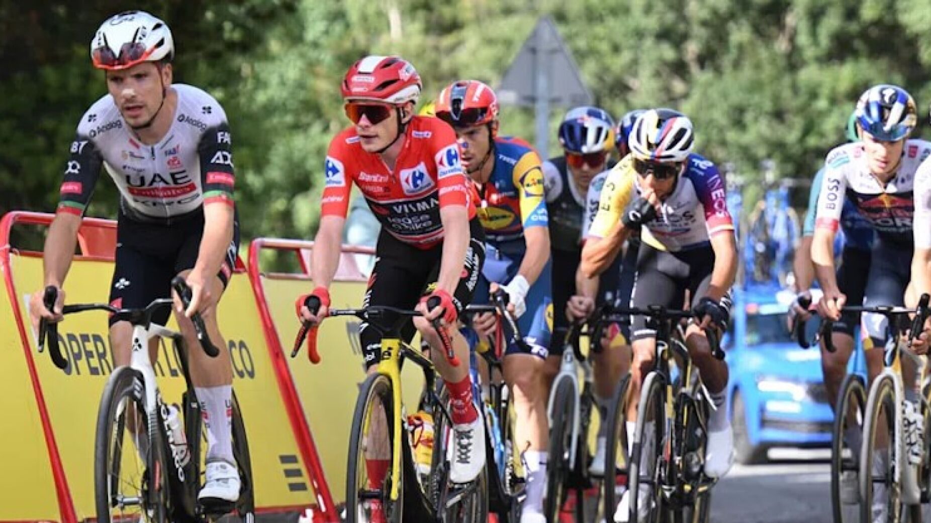 Vuelta: João Almeida perde segundos para Vingegaard após erro infantil