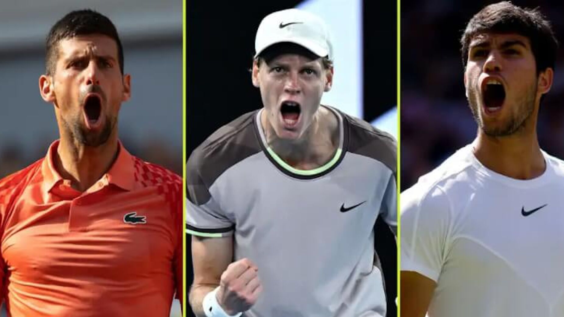 Wimbledon 2025: Alcaraz em alta, Djokovic em dúvida e Sinner sob pressão