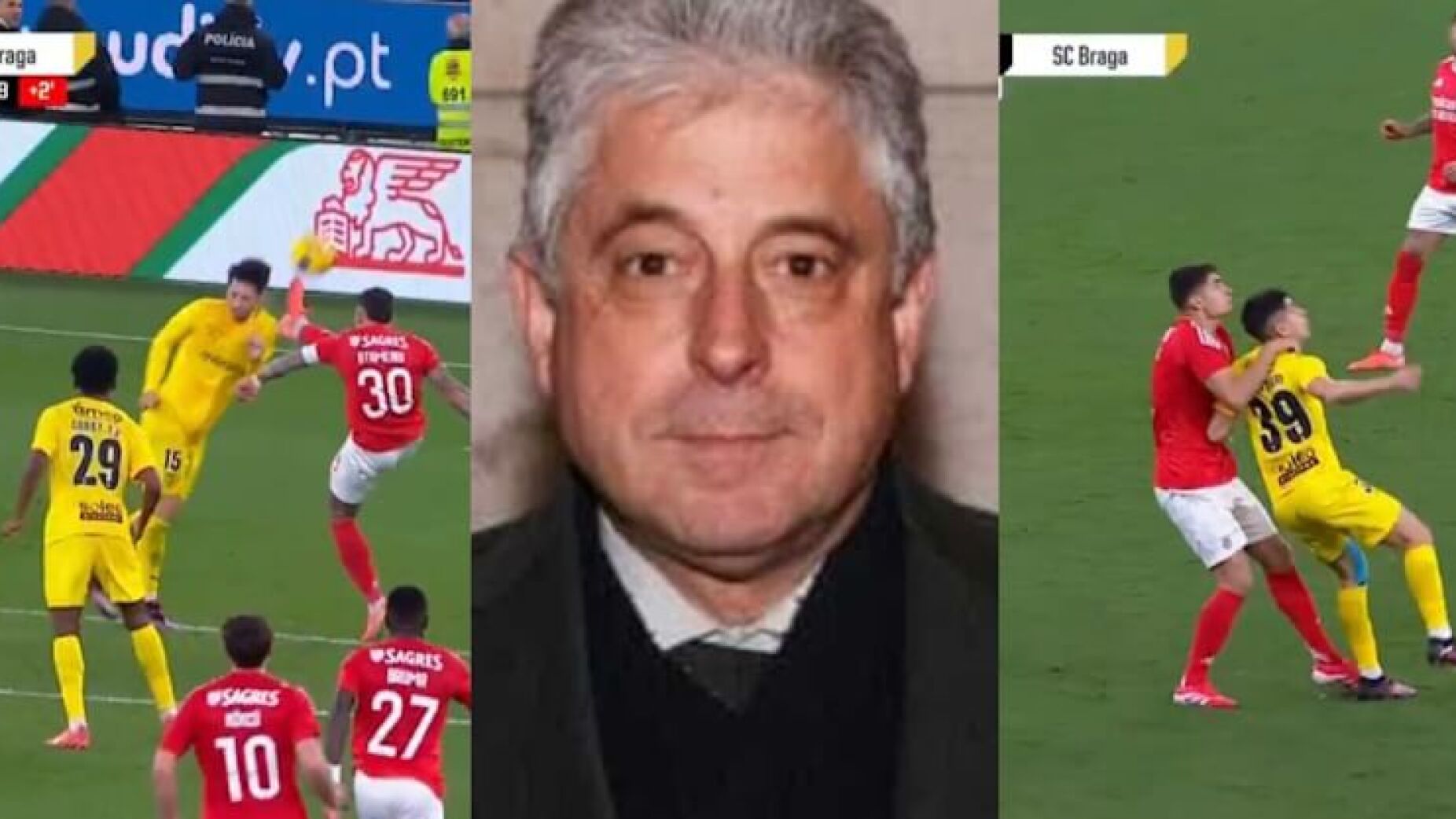 Penáltis perdoados ao Benfica no jogo com o Braga? A análise à arbitragem