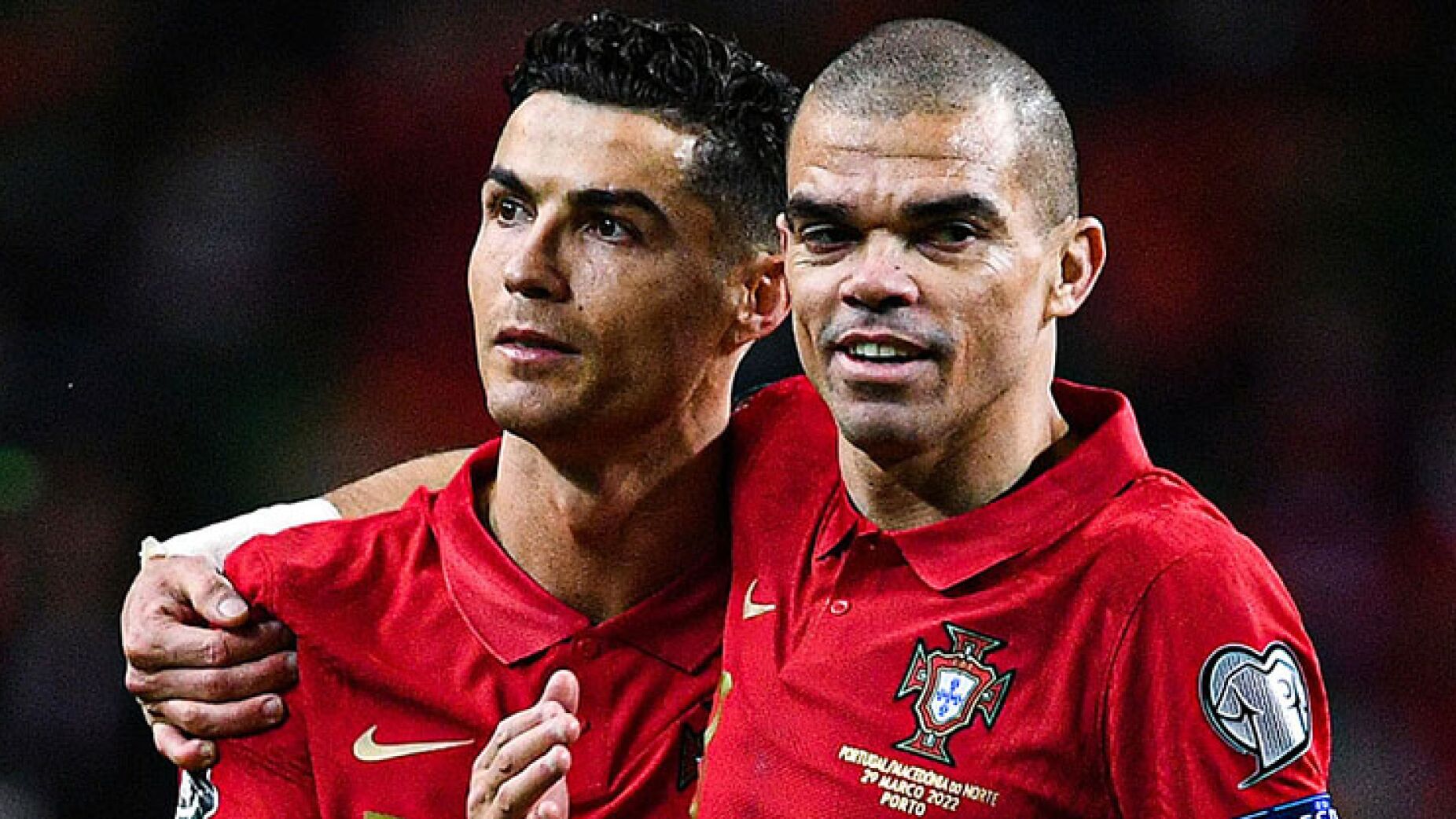 Pepe e o gesto especial de Ronaldo quando abriu a cabeça em campo