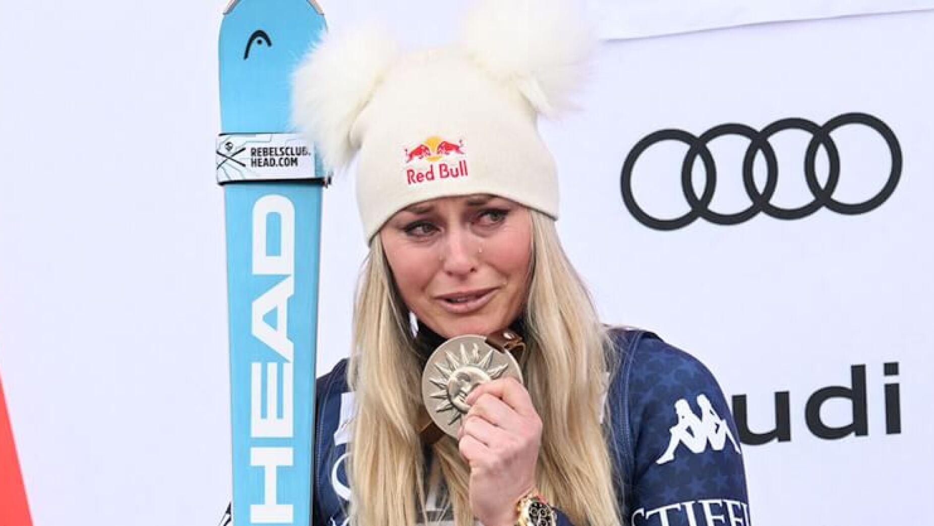 Lindsey Vonn entra na história do esqui alpino: “Diziam que era muito velha…”