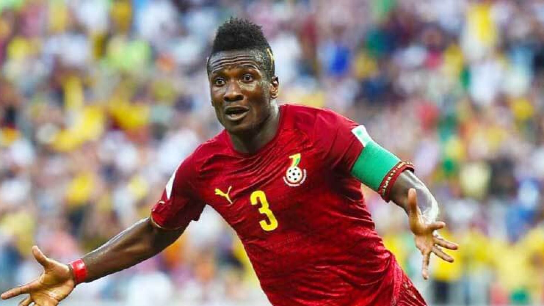 Asamoah Gyan: de ser o 8º mais bem pago do mundo a ter 724 euros