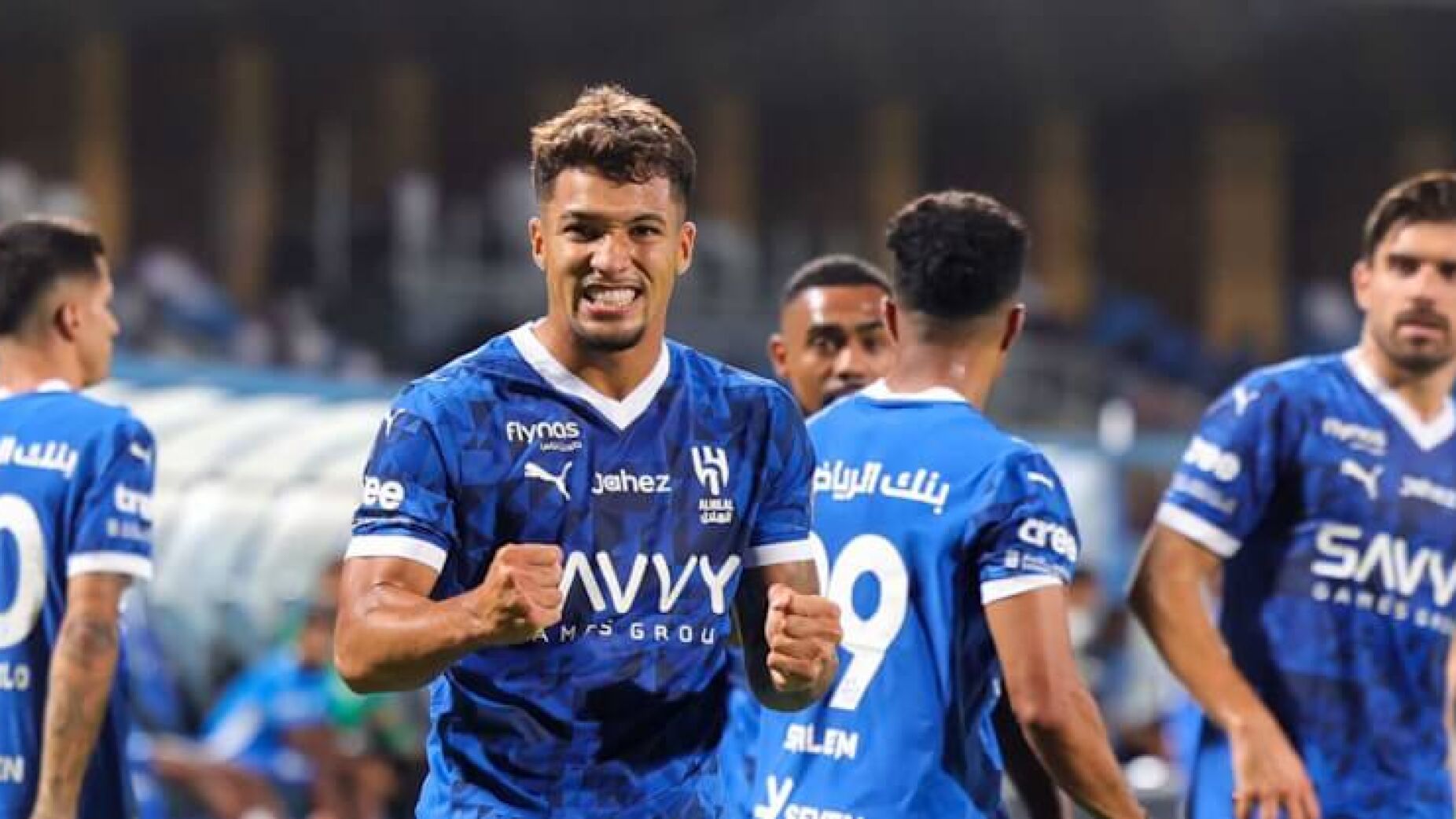 Hat-trick de Marcos Leonardo na chapa 9 do Al Hilal de Jesus