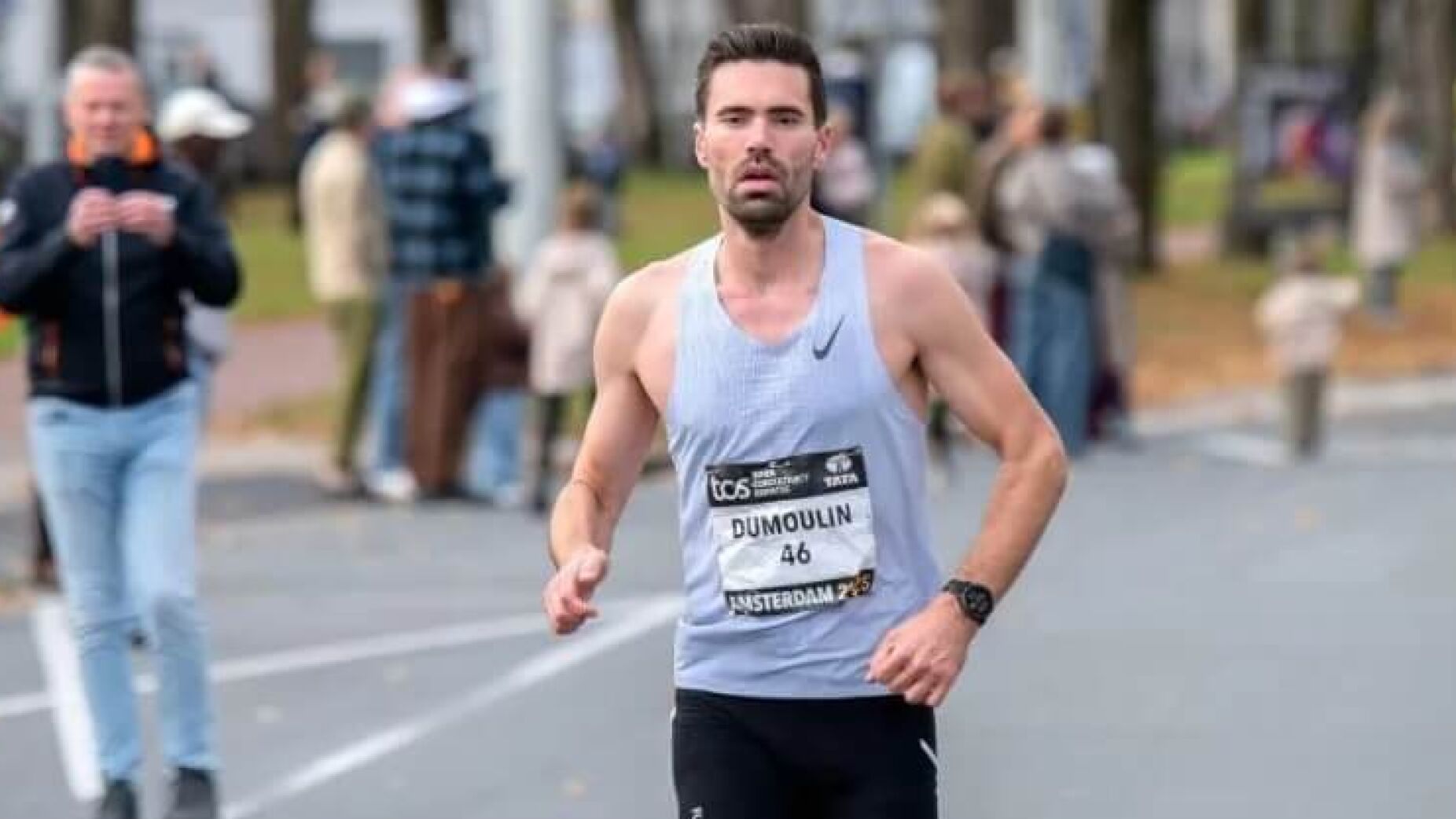 Dumoulin troca o ciclismo pelo atletismo e já participou numa maratona