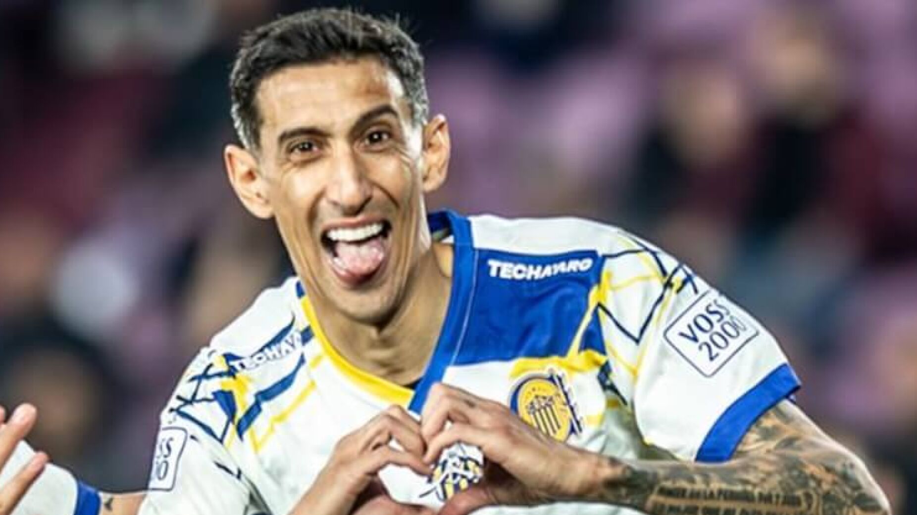 Di María marca pela 2ª vez consecutiva e dá a vitória ao Rosario Central