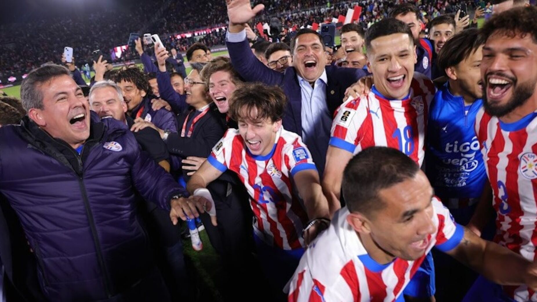 O gesto do presidente do Paraguai após apuramento para o Mundial 2026