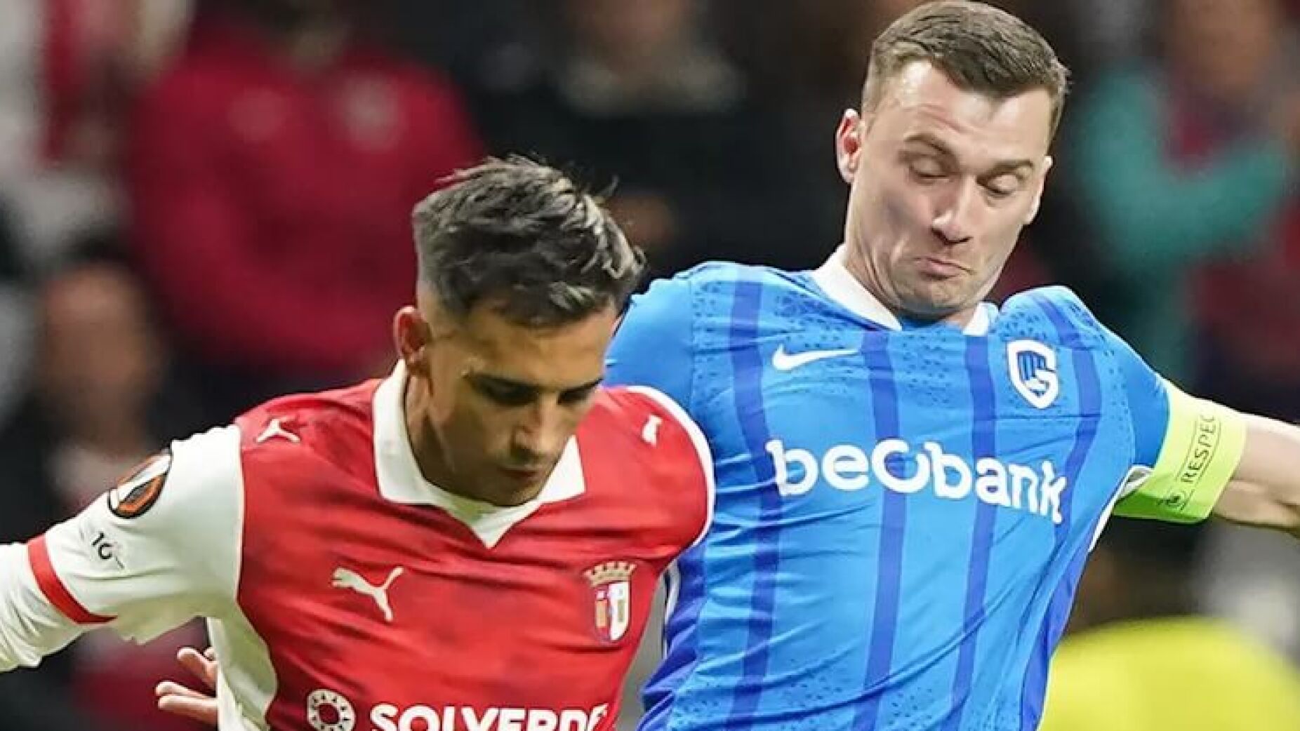 SC Braga perde com o Genk em jogo com 7 golos (V&Iacute;DEO)