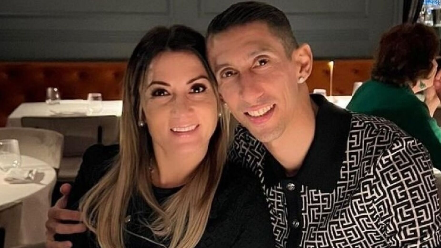 A reação da mulher de Di María à exibição na Taça da Liga