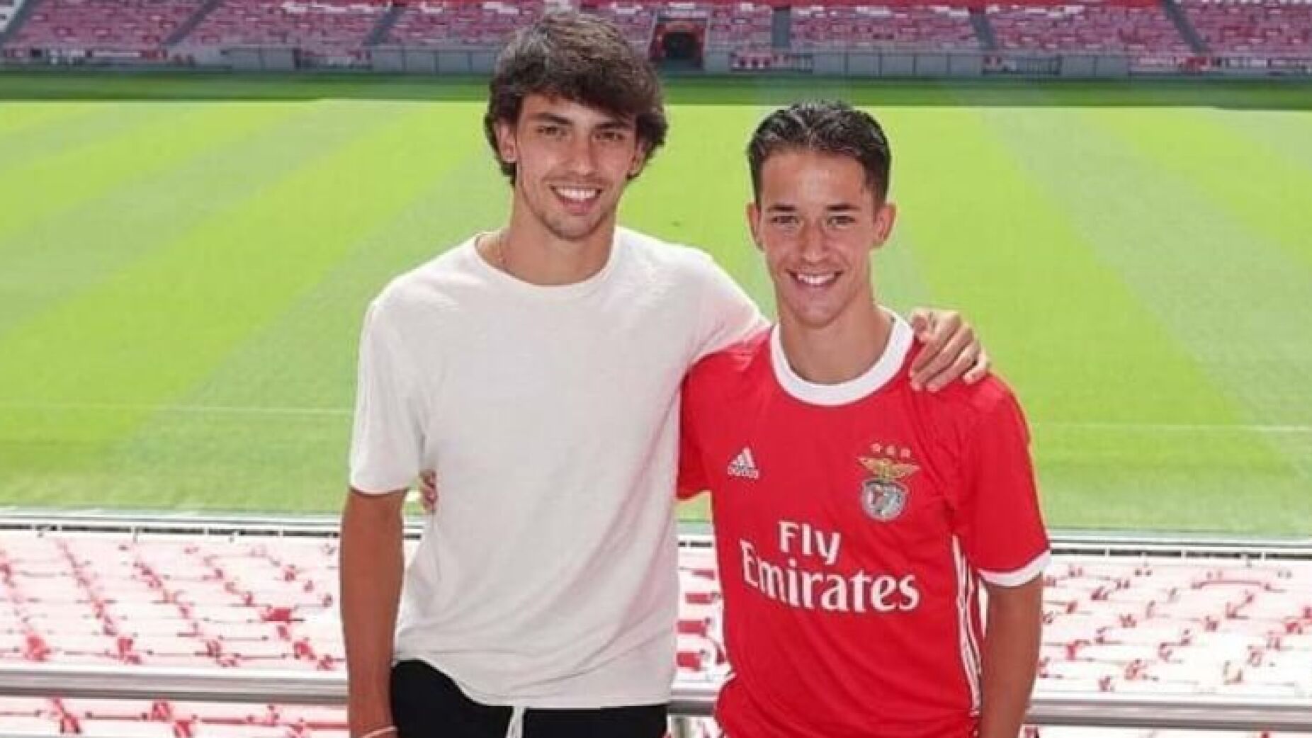 A reação de João Félix à renovação do irmão com o Benfica