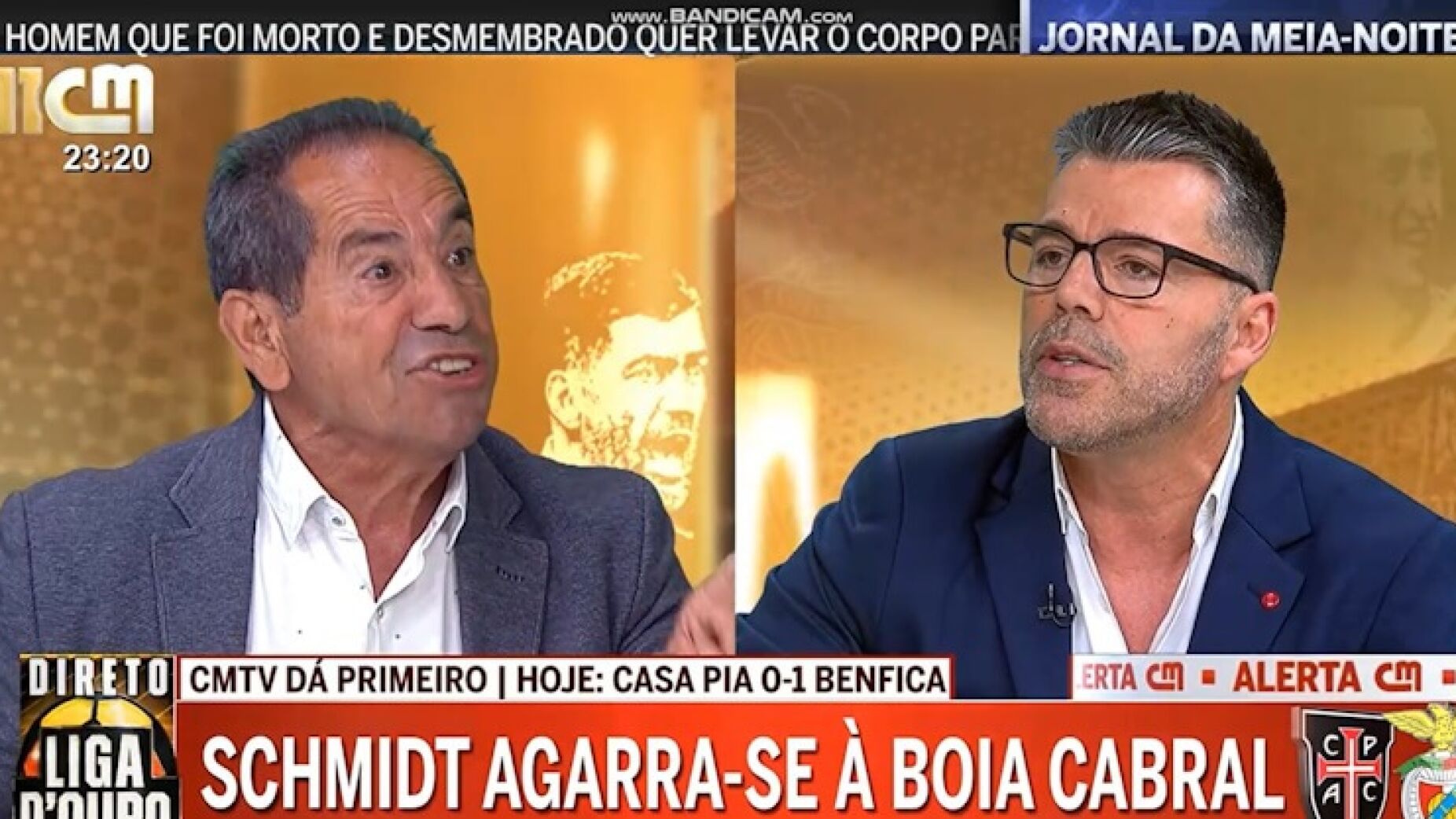 Peixeirada entre Calado e Octávio Machado: 'Não falas assim para mim'
