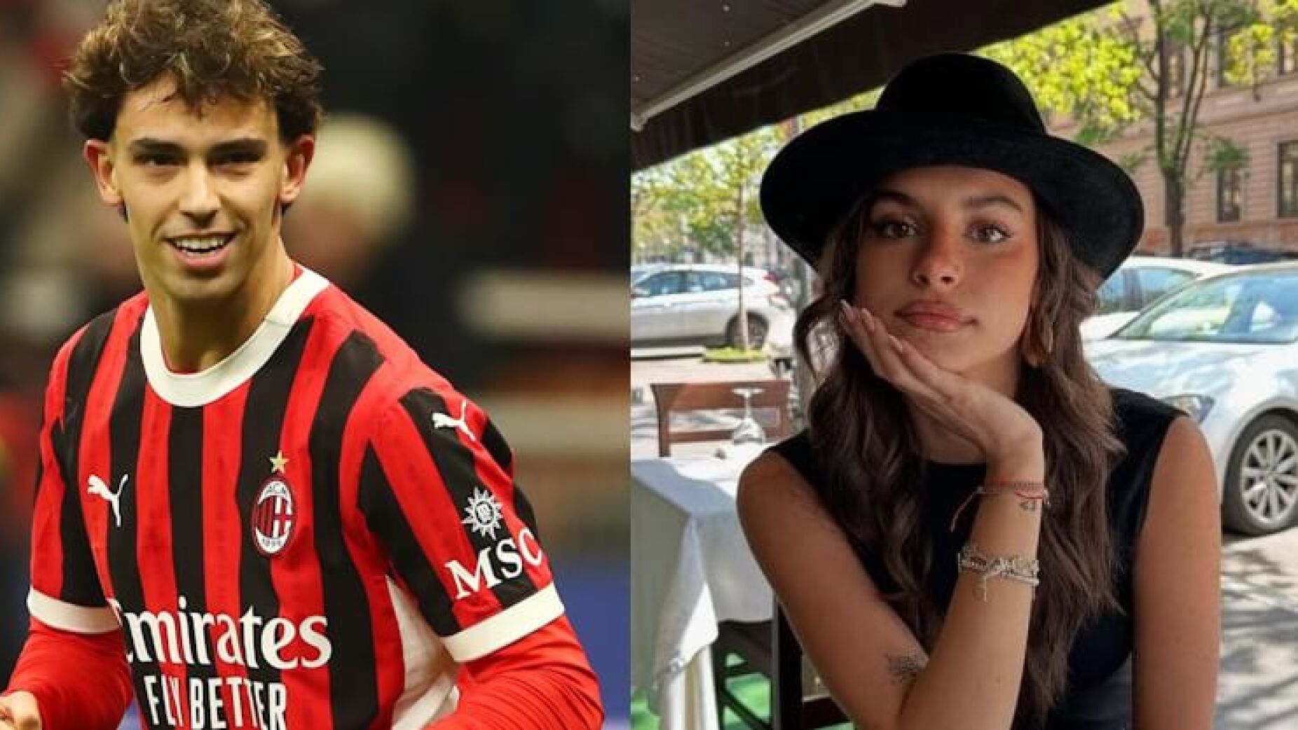 Golos fora do relvado: Nova conquista de Félix é modelo italiana (Fotos)