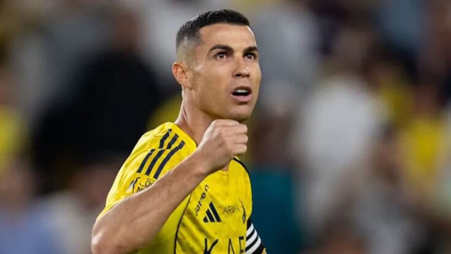 A reação de Ronaldo após dar vitória dramática ao Al Nassr