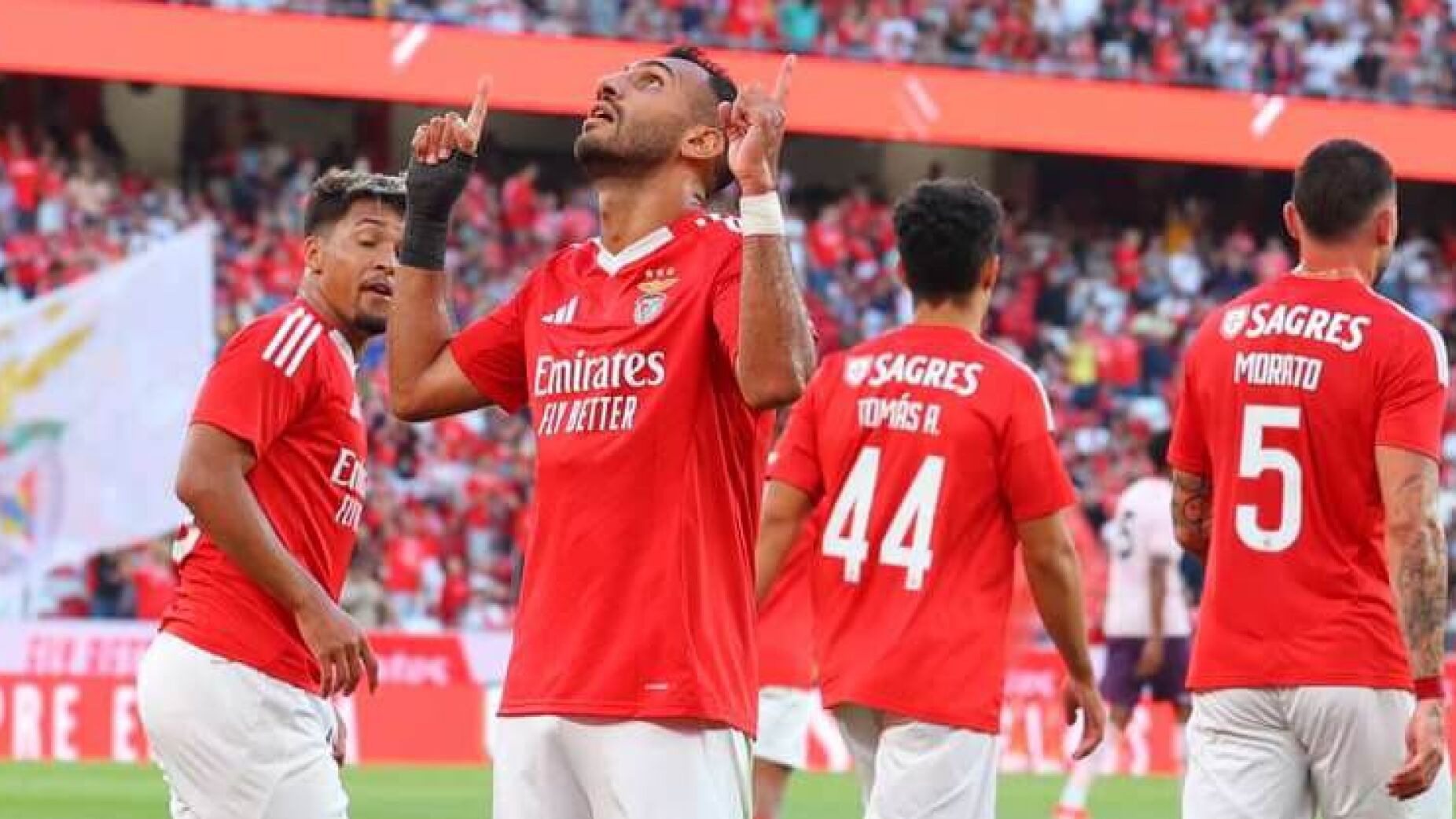 Benfica com apenas uma baixa para o jogo com Braga na Taça da Liga