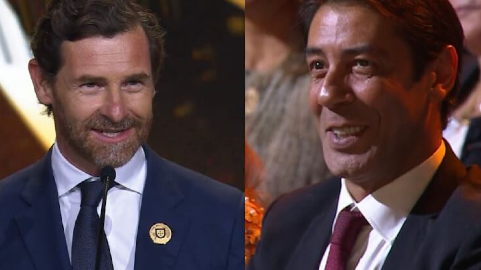 Villas-Boas deixa aviso a Rui Costa em pleno palco do Portugal Football Globes