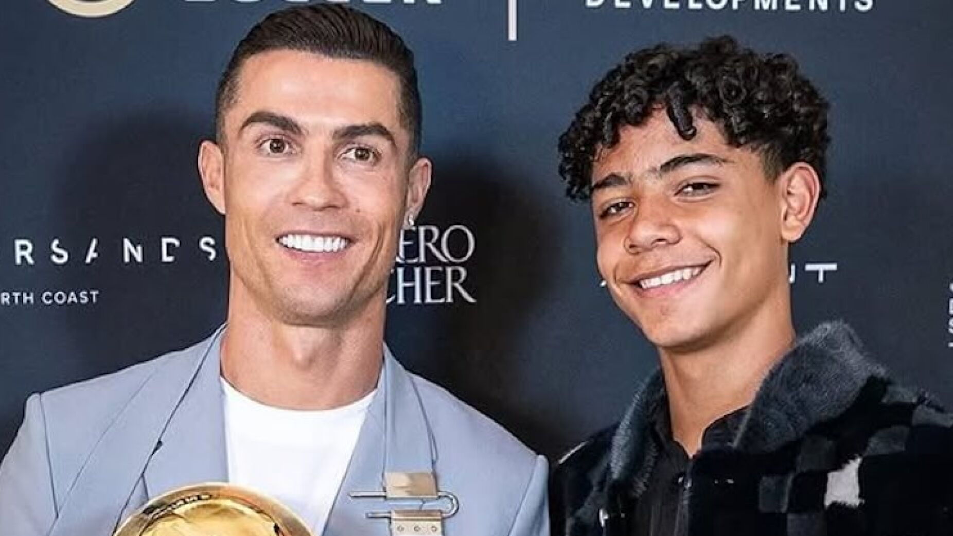 Novas fotos de Ronaldo com o filho estão a dar que falar