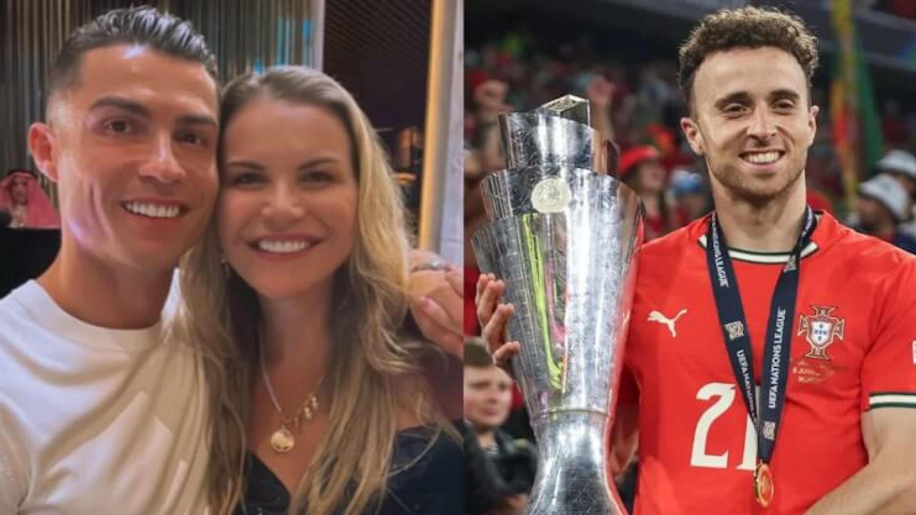 Kátia Aveiro responde a críticas à ausência de Ronaldo no funeral de Jota