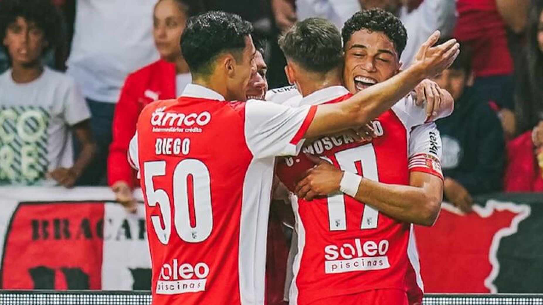 SC Braga na Liga Europa após nova goleada goleada ao Lincoln Red Imps