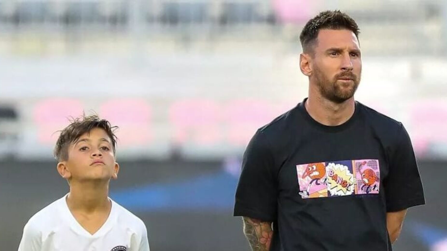 Notícia falsa: Filho de Messi não marcou 11 golos num jogo