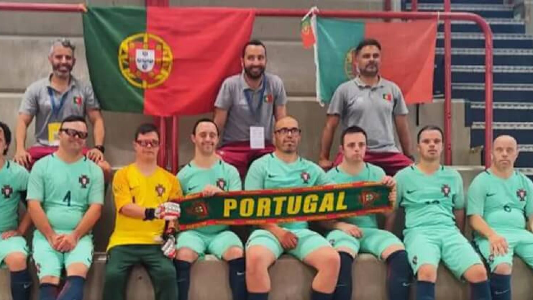 Portugal sagra-se campeão europeu de futsal para atletas com Síndrome de Down