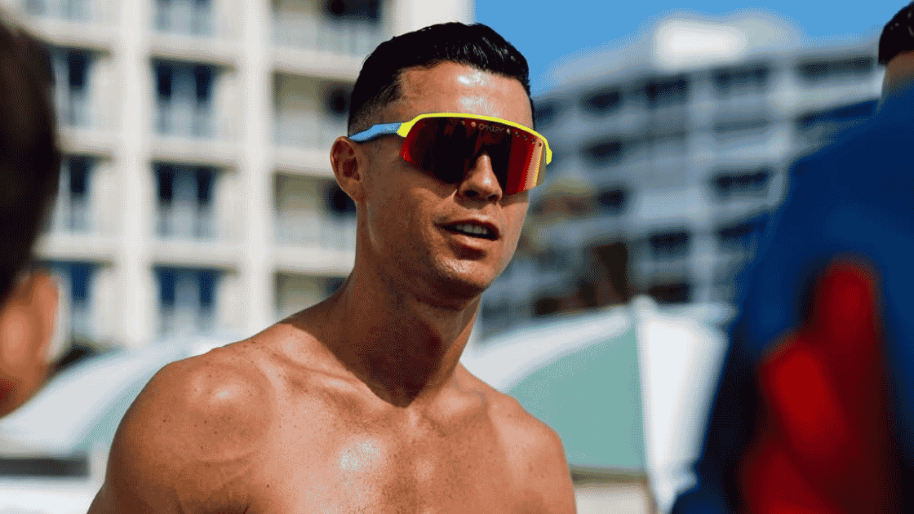 Ronaldo na praia: Vitinha garante que n&atilde;o &eacute; photoshop