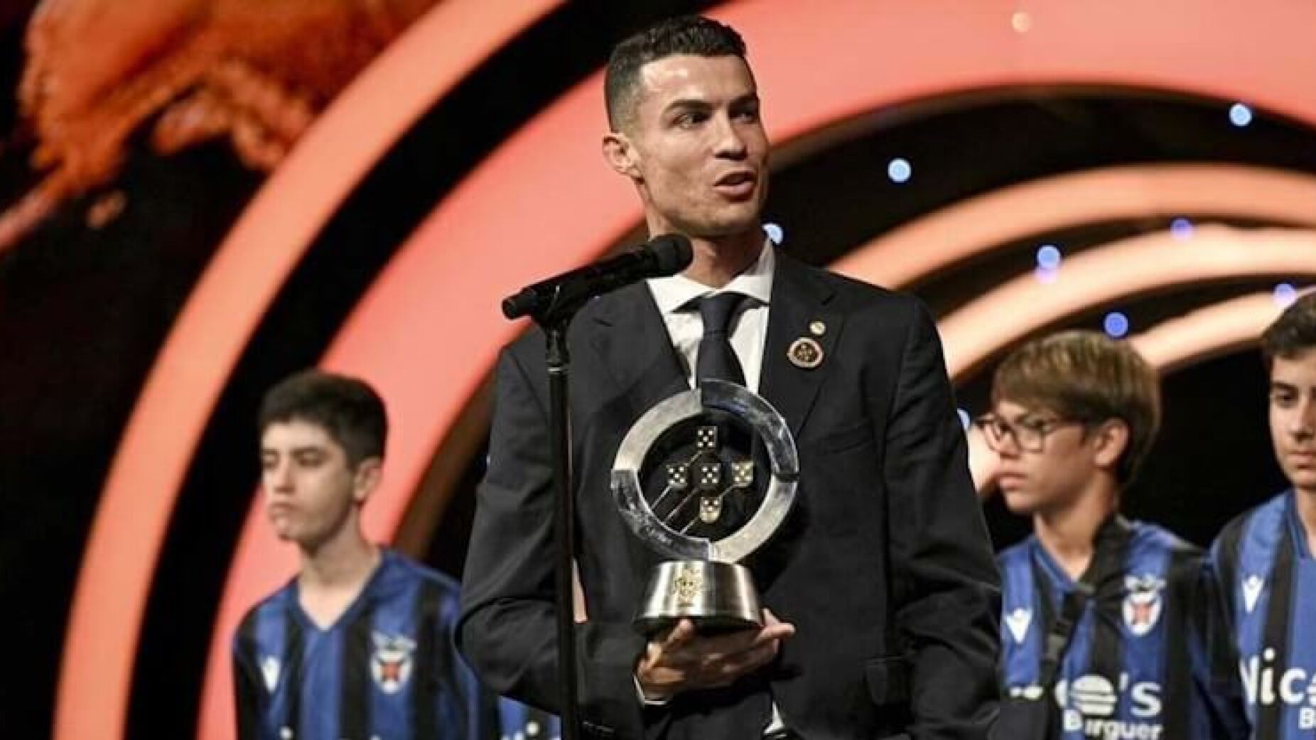 Ronaldo confessa desilusão após ser premiado nas Quinas de Ouro