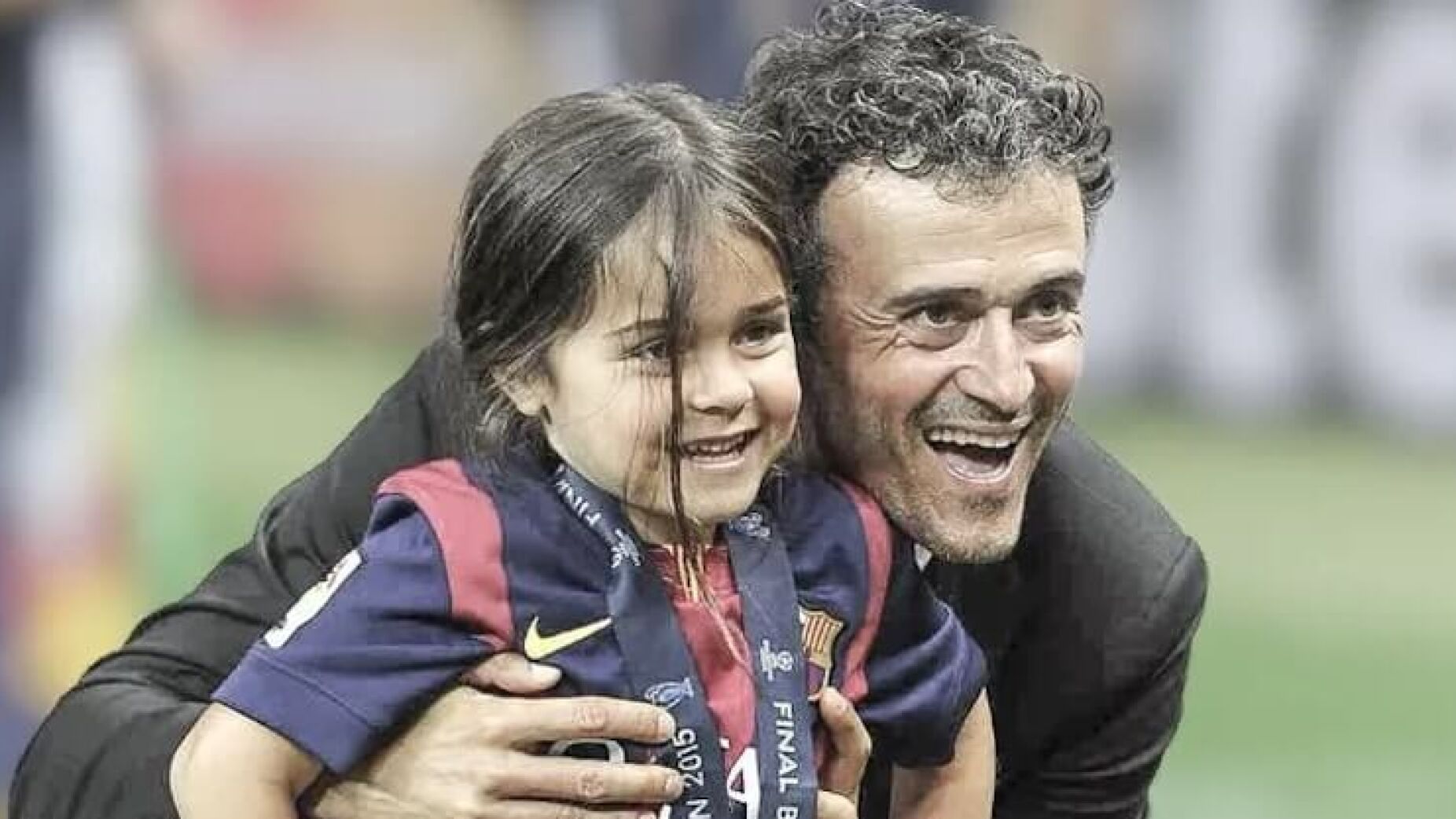 Luis Enrique não esquece a falecida filha Xana: "Hoje estaria aqui a correr"